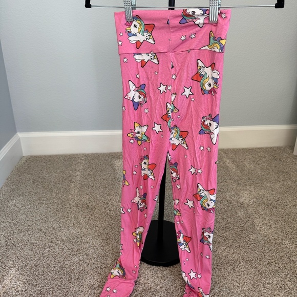 Bums and Roses My Little Pony Classic Pink Crew Neck and Leggings size 7/8y - Picture 7 of 7